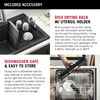 30” Granite Composite Workstation Kitchen Sink Drop-In Top Mount Single Bowl with WorkFlow™ Ledge and Accessories in Black
